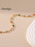 Colorful Glass Chain Necklace