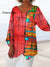 Women’s Art Print Vintage Casual Top Color / S