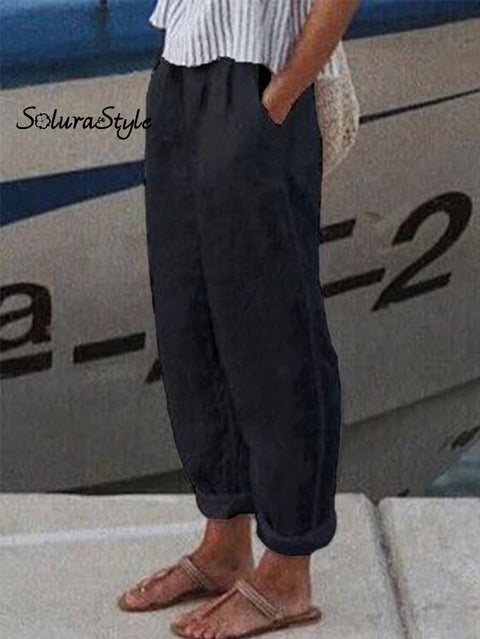Women’s Casual Pants Black / S