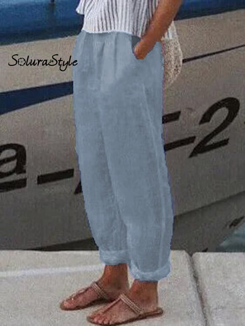 Women’s Casual Pants Blue / S