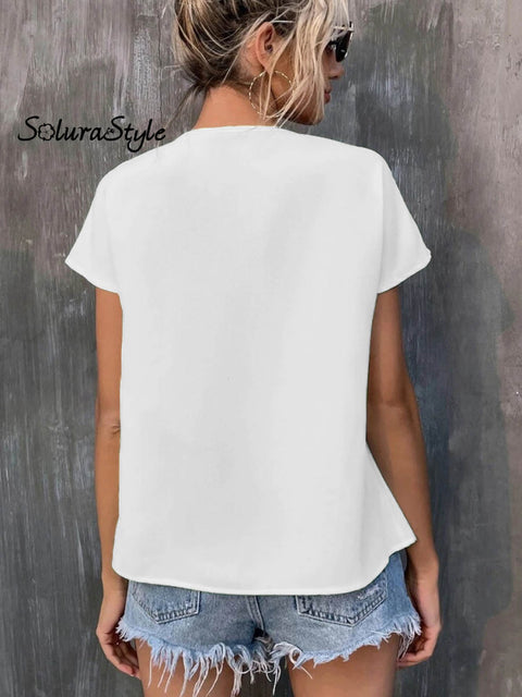 Women’s Embroidered Fringed Batwing Sleeve Loose Stylish Shirt