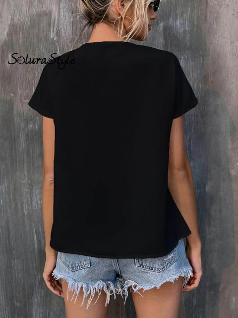 Women’s Embroidered Fringed Batwing Sleeve Loose Stylish Shirt