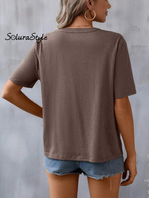 Women’s Embroidered Patchwork Lace Art Casual Cotton Top Shirt
