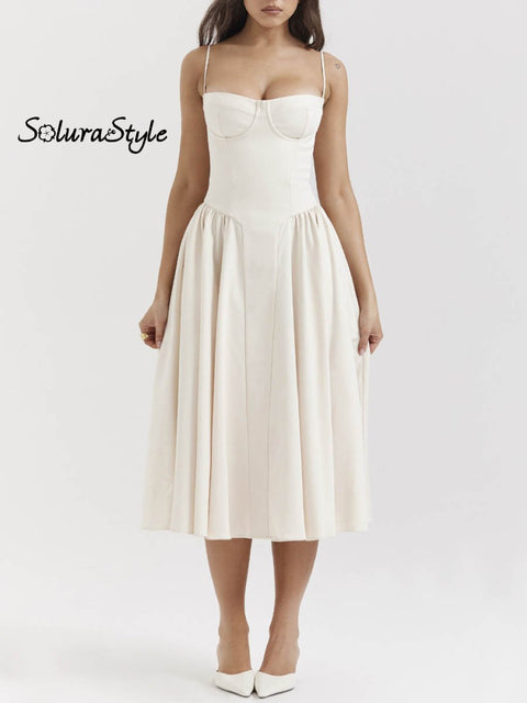 Women’s French Retro Palace Style Elegant Long Dress