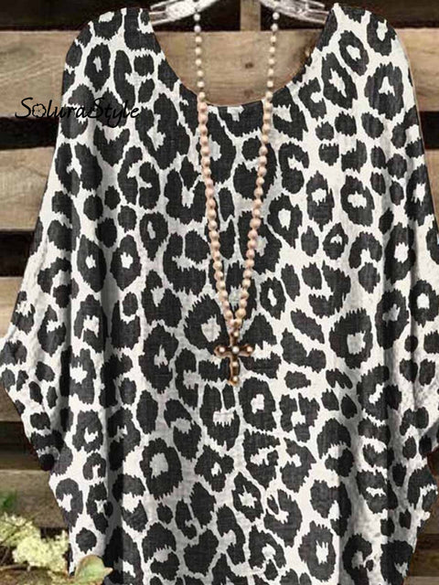Women’s Leopard Printed Casual Top