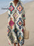 Women’s Vintage Ethnic Pattern Art Print Cotton Dress Multicolor / S