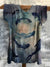 Women’s Vintage Fishs Art Print Casual Cotton And Linen Shirt Multicolor / S