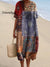 Women’s Vintage Flowers Art Print Flowy Dress Multicolor / S