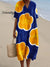 Women’s Vintage Flowers Art Print Flowy Dress Multicolor / S