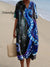 Women’s Vintage Octopus Art Print Flowy Dress Multicolor / S