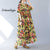 Women’s Vintage Polka Dot Print Casual Dress
