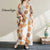 Women’s Vintage Polka Dot Print Casual Dress Multicolor / Onesize