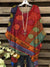 Women’s Vintage Print Casual Top Color / S