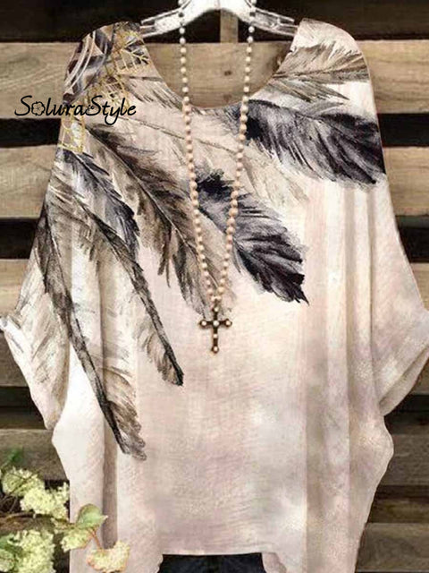 Women’s Western Printed Casual Top